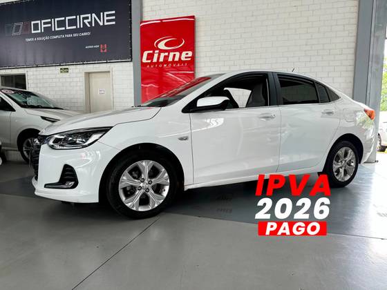 CHEVROLET ONIX 1.0 TURBO FLEX PLUS PREMIER AUTOMÁTICO